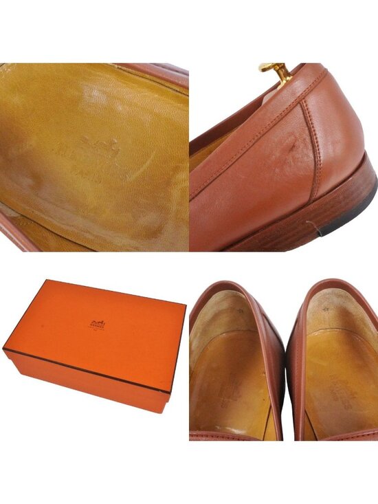 Hermes Loafers Moccasins Business Shoes Logo Constanta main image 6